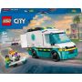 Konstruktorius LEGO® City Emergency Ambulance, 184 vnt.