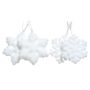 Eglutės žaisliukas Snowflakes, 11 cm, 2 vnt.
