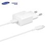 Įkroviklis Samsung USB-C Travel Charger 15W White 1 m, balta