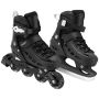 Pačiūžos - riedučiai Spokey 4ONE 944646, juodi, 34-38