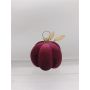 Eglutės žaisliukas Christmas Touch, bordo, 15 cm