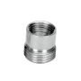 Žalvarinis chromuotas perėjimas 3/8"X1/2", vidinis/išorinis
