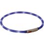 Antkaklis šunims Trixie Flash Light, mėlyna, 700x10mm, XS-XL