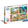 Dėlionė Clementoni 4In1 Disney Winnie The Pooh 21514