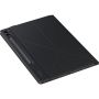 Dėklas Samsung Galaxy Tab S9 Plus, juoda, 12.4"
