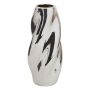 Vaza Atmosphera Twisted 210138, 28 cm, sidabro