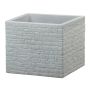 Vazonas Scheurich Stony Grey, plastikinis, Ø 38 cm, pilkas