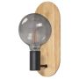 ŠVIESTUV DECOR WOOD WALL BK WD E27