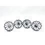 Saulės įkraunama lempa Flower, 0.06W, IP44, skaidrus