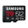 KORTELĖ ATMINTIES SD T9 512GB SAMSUNG