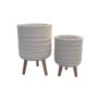 Vazonas Domoletti LT14642T-1S, Ø 24 cm, rudas