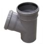 Vidaus kanalizacijos trišakis Wavin, Ø 110 / 110 mm, 67°