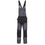 Darbinis puskombinezonis BoSafety Cirius, juoda/pilka 48 dyd