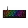 Klaviatūra HyperX Alloy Origins 60 HX Red, anglų (US), juoda