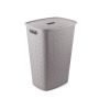 Skalbinių dėžė Curver Softex, 56 l, pilka, 42 cm x 31.6 cm