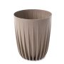 Vazonas Lamela Mira 931-85, plastikinis, Ø 30 cm, šv. ruda