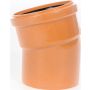 Lauko kanalizacijos alkūnė Wavin, Ø 110 mm, 15°