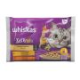 Šlapias kačių maistas Whiskas, daržovės/mėsa, 4x85g