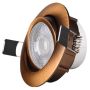 Įmontuojamas šviestuvas LEDlife SP-07, 7W, 4000°K, bronzos