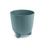 Vazonas Prosperplast Ryfo, plastikinis, Ø 16.8 cm, mėlynas