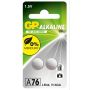 Elementai GP ALKALINE A76, LR44, 2 vnt.