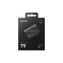 DISKAS SSD SAMSUNG T9 2TB USB 3.2 JUODAS