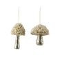 Eglutės žaisliukas Mushroom, 11 cm, plastikas