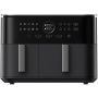 Karšto oro gruzdintuvė Xiaomi Dual Zone, juoda, 2700 W, 10 l