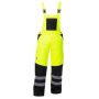 Darbinis puskombinezonis Ardon, juoda/geltona, XL dydis