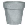 Vazonas Prosperplast Cube, plastikinis, Ø 30 cm, pilkas