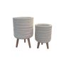 Vazonas Domoletti LT14642T-2S, Ø 30.5 cm, rudas