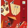 Popierinių figūrų gaminimo rinkinys Djeco origami animals