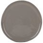 Lėkštė pietų Sesam dots brown, Ø 26.8 cm, ruda