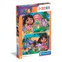 Dėlionė Clementoni Super Color Dora 24827, 27x18.5, 40 dal.