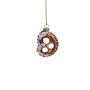 Eglutės žaisliukai Christmas Touch Pretzel, rudas, 8cm
