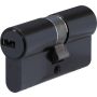 Cilindras Abus D6XBK, (din) standarto, 30 - 40 mm, juoda