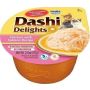 Šlapias kačių maistas Inaba Dashi, vištiena/lašiša, 0.07 kg