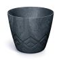 Vazonas Prosperplast ARECO BETON, Ø 19.8 cm, antracito