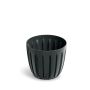 Vazonas Prosperplast WARIO, plastikinis, Ø 13.8 cm, juodas