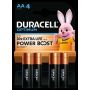 Elementai DURACELL OPTIMUM, AA/LR06, 1.5V, 4 vnt.