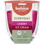 Žvakė aromatinė Bolsius Cherry Ice Cream 21 h Raudona/Rožinė
