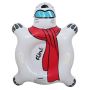 Pripučiama čiuožynė Fun It Bear, balta, 122 cm