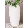 Vaza Domoletti MULW254243, 24.5 cm, balta