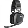 Belaidės ausinės ant ausų Corsair HS80, juoda