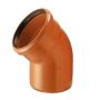 Lauko kanalizacijos alkūnė Wavin, Ø 110 mm, 45°