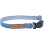 Reguliuojamas antkaklis Amiplay Denim, mėlyna, 200-350x10 mm