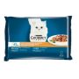 Šlapias kačių maistas GOURMET, mėsos rinkinys, 85 g x 4 vnt.