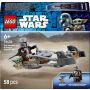 Konstruktorius LEGO® Star Wars™ greitaeigis motociklas,58vnt