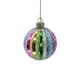 Eglutės žaisliukai Christmas Touch EBS340420, 8 cm, stiklas