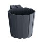 Vazonas Prosperplast Boardee, Ø 14.4 x 21.2 cm, antracito